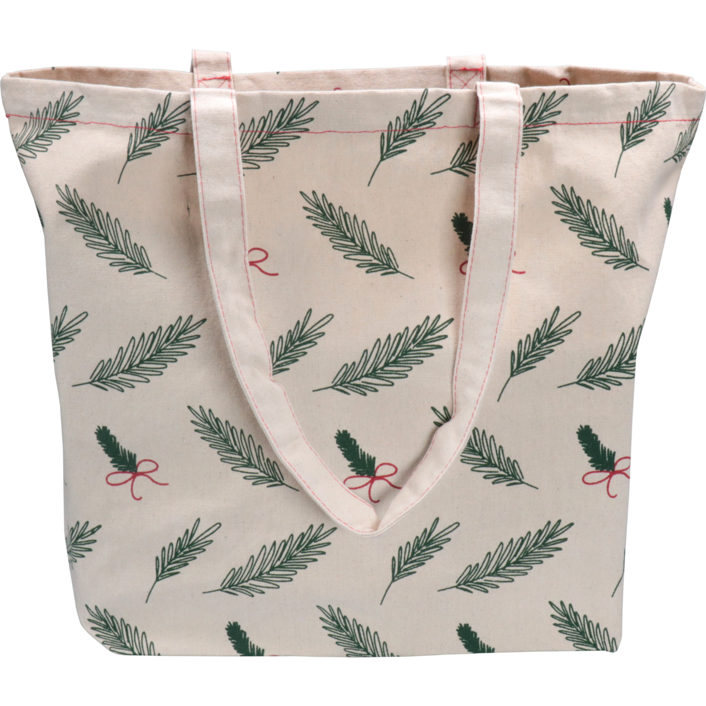 Kerst shopper canvas