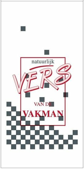 'Vers van de vakman' zakken kraft 3 pond