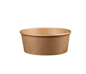 Kraft paper salade bowl rond 750ml 