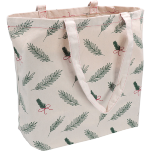 kerst shopper canvas