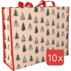 Kerstshopper draagtas 45x15x36cm